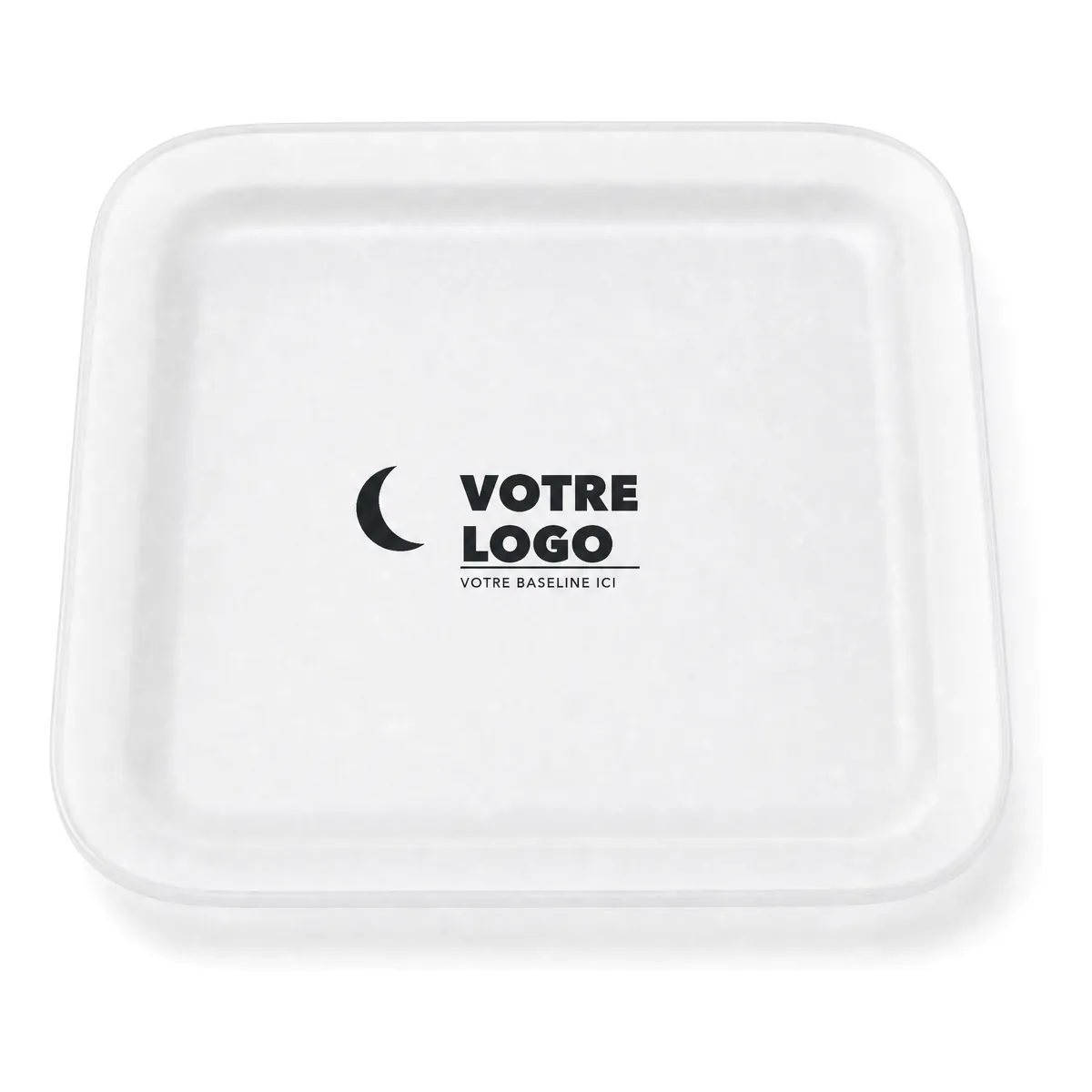 Le même logo sur une carrée, exemple de personnalisation