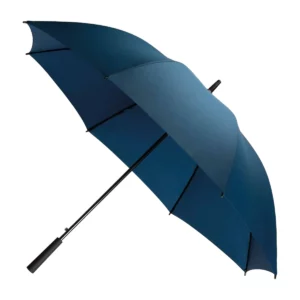 Golf Premium auto, parapluie golf publicitaire à toile bleu marine, personnalisable avec votre logo