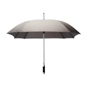 Le Square, parapluie golf publicitaire à toile taupe, personnalisable avec votre logo